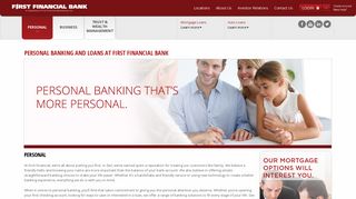 Personal Banking & Loans | First Financial Bank in Texas