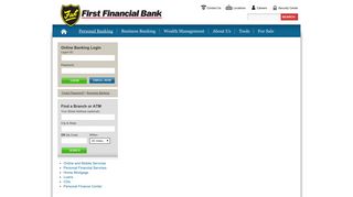 Personal Banking - First Financial Bank