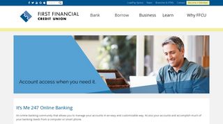 Online Banking | First Financial Credit Union