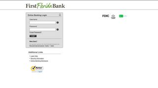 FirstFlorida Bank | Online Banking