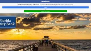 First Florida Integrity Bank - Home - Facebook Touch