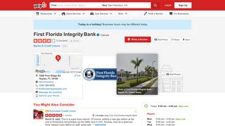 First Florida Integrity Bank - Banks & Credit Unions - 3580 Pine Ridge ...