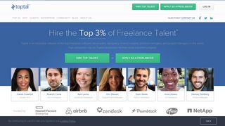 Toptal - Hire Freelance Talent from the Top 3%