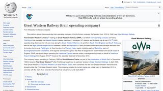 Great Western Railway (train operating company) - Wikipedia