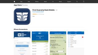 First Guaranty Bank Mobile on the App Store - iTunes - Apple