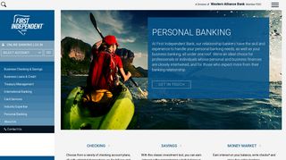 Personal Banking | First Independent Bank