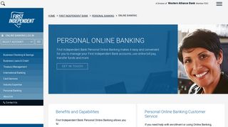 Online Banking | First Independent Bank