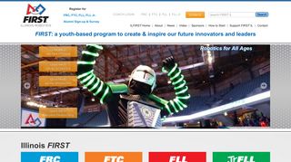 FIRST Illinois Robotics: FIRST - FIRST Programs in Illinois