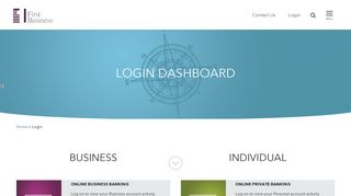 Login - First Business Bank