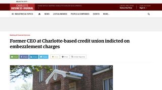 Former CEO at Charlotte-based First Legacy Community Credit ...