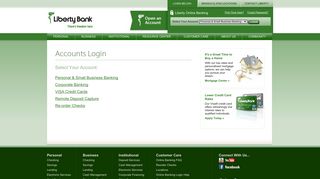 Accounts Login | Liberty Bank