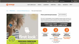 Orange > Curriculum & Monthly Resources > First Look Orange ...