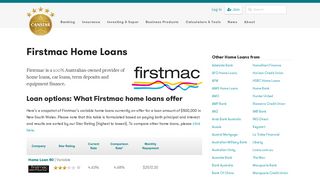 Firstmac Home Loans - Review, Compare & Save | Canstar