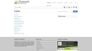 Loans - Firstmark Credit Union