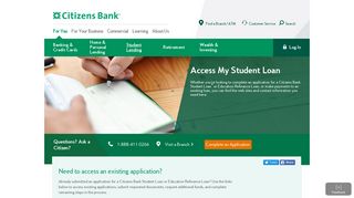 Access My Student Loan | Citizens Bank
