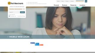 Mobile Web Login | First Merchants Bank