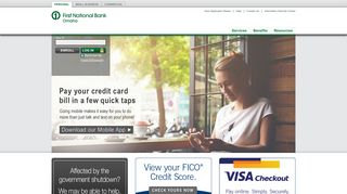 Personal Credit Cards, First Bankcard, a division of First National Bank ...