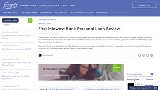 First Midwest Bank Personal Loan Review - Magnify Money