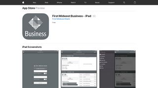 First Midwest Business - iPad on the App Store - iTunes - Apple