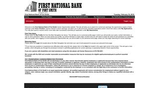 First National Bank of Fort Smith