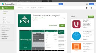 First National Bank Livingston - Apps on Google Play