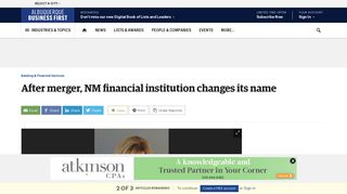 First National Bank of Santa Fe is now First National 1870 in New ...