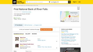 First National Bank of River Falls 1151 Canton St, Prescott, WI 54021 ...