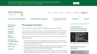 Mortgage Brokers - First National