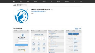 Merlin by First National on the App Store - iTunes - Apple