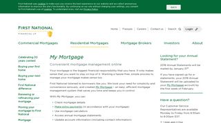 My Mortgage - First National