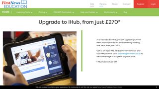 Upgrade to iHub - First News for Schools