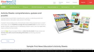 Worksheets - First News for Schools