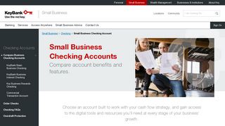 Small Business Checking Account | KeyBank