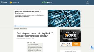 First Niagara converts to KeyBank: 7 things customers need to know ...