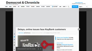 Delays, online issues face KeyBank customers
