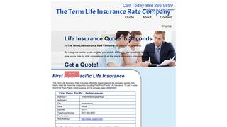 First Penn Pacific Life Insurance - Term Life Insurance Rate Company