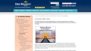 Online Bill Pay | First Reliance Bank