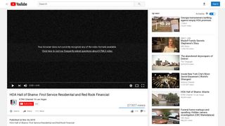 HOA Hall of Shame: First Service Residential and Red Rock Financial ...