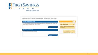 Login - First Savings Bank Mobile Banking