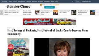 First Savings of Perkasie, First Federal of Bucks County become Penn ...