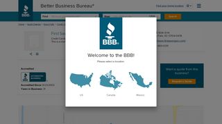 First Savings Credit Card | Better Business Bureau® Profile