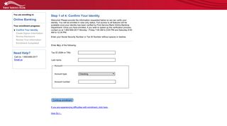Enroll for Online Banking - First Service Bank