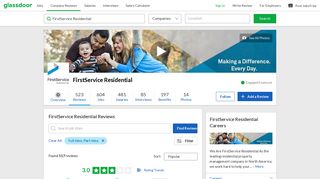 FirstService Residential Reviews | Glassdoor