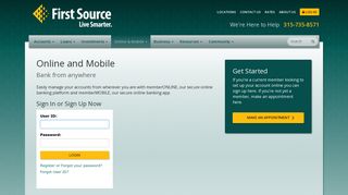 Online Banking - First Source Federal Credit Union