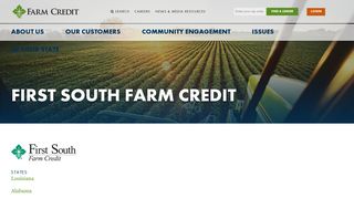 First South Farm Credit | Farm Credit