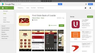 First State Bank of Uvalde - Apps on Google Play