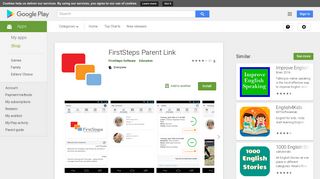 FirstSteps Parent Link – Apps on Google Play