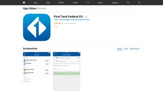 First Tech Federal CU on the App Store - iTunes - Apple