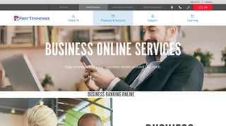 Business Online Services - First Tennessee Bank