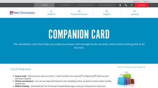 Companion Card - First Tennessee Bank